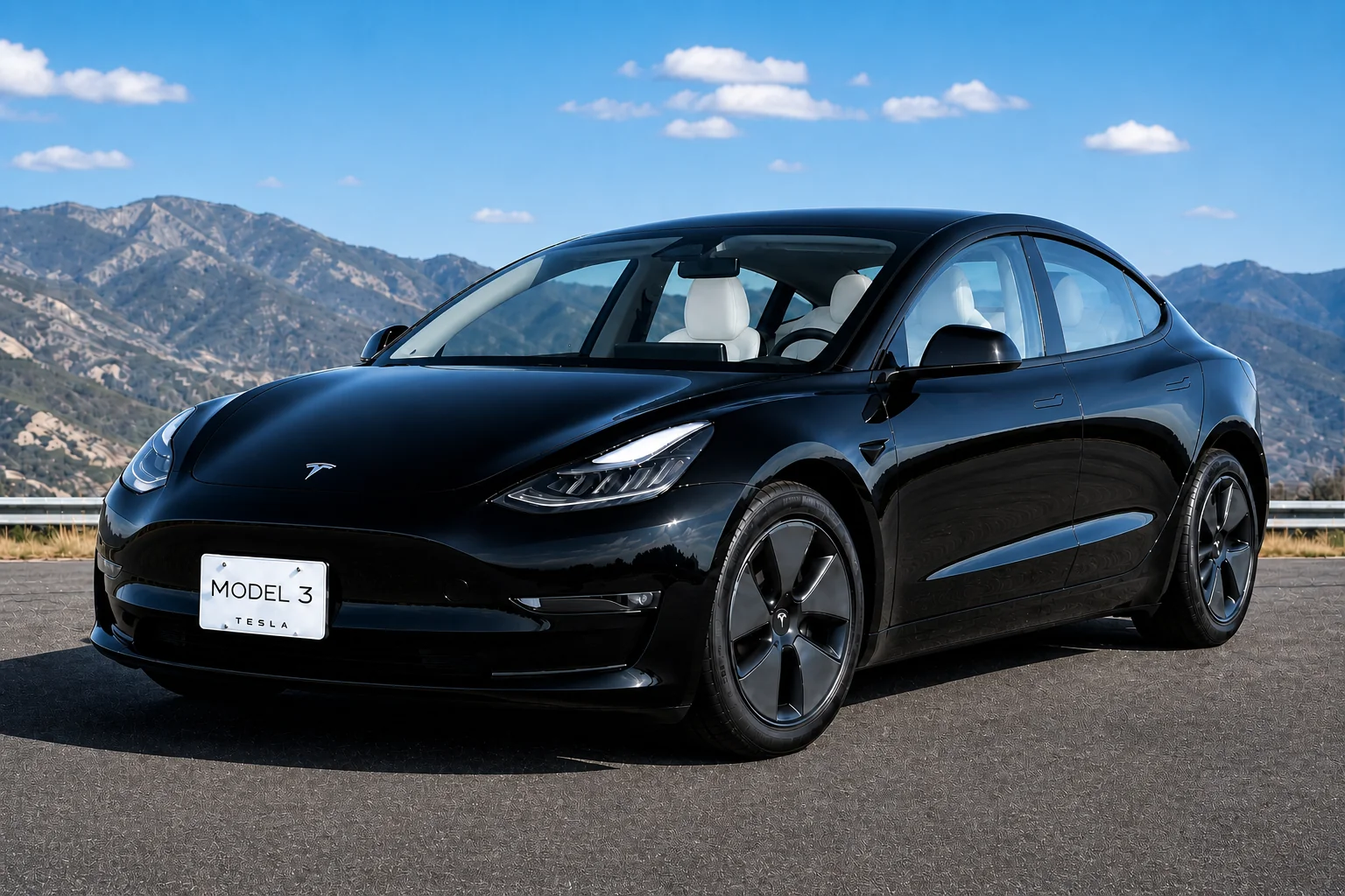 Model 3 ダイヤモンドブラック